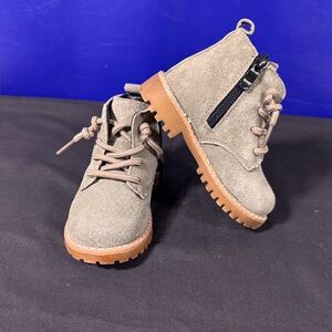 Bay Co 5.5c Boys Girls Boots Gray Winter Shoes